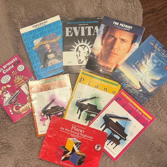 Hal Leonard Other - Assorted Music and Piano Books Collection